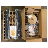 Commercial Electric High Velocity 6 ft. Indoor/Outdoor Matte Black Ceiling Fan with Wall Control Included  Customer Returns  See Pictures