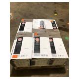 52 Boxes of TrafficMaster White Petrified Wood 4 MIL x 12 in. W x 24 in. L Peel and Stick Waterproof Vinyl Tile Flooring (20 sqft/case) Customer Returns  See Pictures