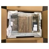 Glacier Bay 30 in Drop-In Single Bowl 18 Gauge Gunmetal Black Stainless Steel Workstation Kitchen Sink with Black Spring Neck FaucetCustomer Returns  See Pictures