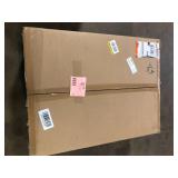 Glacier Bay 30 in Drop-In Single Bowl 18 Gauge Gunmetal Black Stainless Steel Workstation Kitchen Sink with Black Spring Neck FaucetCustomer Returns  See Pictures