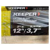 Lot of 2 - Keeper Lifting Slings 2"x12