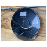 Lakeshore Smart 13 in. LED Color Changing Flush Mount Matte Black Hampton Bay