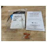 Lakeshore Smart 13 in. LED Color Changing Flush Mount Matte Black Hampton Bay