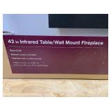 Home Decorators Collection 42 in. Wall Mount Electric Fireplace (Retails for $199)