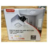 OREiN Bathroom Exhaust Fan with Light