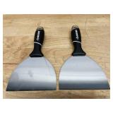 Lot of 2 - Husky 5" Putty Knives