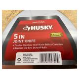 Lot of 2 - Husky 5" Putty Knives