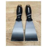 Lot of 2 - Husky 2" Flexible Putty Knives