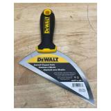 Lot of 2 - DEWALT 6" Stainless Steel Clipped Knife with Soft Grip Handle Model # DXTT 2-201