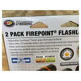 Performance Tool 2Pk Fpx Flashlights W/ Pouch, Adjustable Duofocus Beam Model # W2671