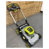 RYOBI 40V HP Brushless 21" Whisper Series Cordless Walk-Behind Multi-Blade Push Lawn Mower Model # RY401015US - Tool Only