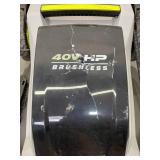 RYOBI 40V HP Brushless 20 in. Cordless Battery Walk Behind Push Lawn Mower Model # RY401017VNM - Tool Only