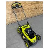 RYOBI 40V HP Brushless 20 in. Cordless Electric Battery Walk Behind Self-Propelled Lawn Mower Model # RY401018VNM - Tool Only