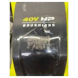 RYOBI 40V HP Brushless 20 in. Cordless Electric Battery Walk Behind Self-Propelled Lawn Mower Model # RY401018VNM - Tool Only