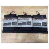 Lot of 3 - Tool Pouch Sets with Carabiner