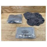 Lot of 3 - Gray Chair Covers