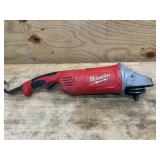 MILWAUKEE Corded 15 Amp 7/9 in. Large Angle Grinder with Trigger Lock-On Switch