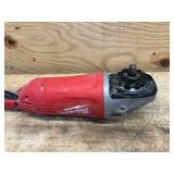 MILWAUKEE Corded 15 Amp 7/9 in. Large Angle Grinder with Trigger Lock-On Switch