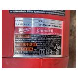 MILWAUKEE Corded 15 Amp 7/9 in. Large Angle Grinder with Trigger Lock-On Switch