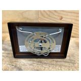 GENERATION LIGHTING- Canfield 14.25 in. 2-Light Burnt Sienna Minimalist Modern Wall Bathroom Vanity Light with Etched White Glass Shades