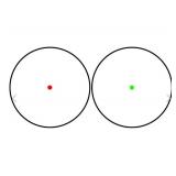 iPROTEC 1x30mm Red Dot Reflex Sights IPR-ELC-0001, Color: Black, Battery Type: CR2032, Lithium Metal