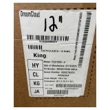 Dreamcloud Luxury Hybrid Gel Memory Foam 12" King Mattress 050525302.75