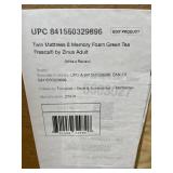 Zinus Twin Mattress 8" Memory Foam Green Tea Fresca 05052557.47