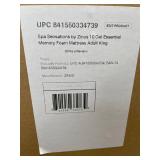 Zinus 10" Gel Essential Memory Foam King Sized Mattress 04232561.14