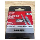 Milwaukee Sledge SDS Plus 10" Bull Point