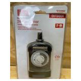 Project Source 24-Hour Outdoor Timer