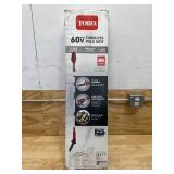 Toro 60V Cordless Pole Saw Model with 2Ah Battery and Charger # 51870