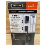 Smart Fingerprint Deadbolt Defiant® Matte Black Model # 1009 561 252 - 05152514.28