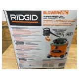 RIDGID 16 Gallon 6.5 Peak HP NXT Shop Vacuum Wet Dry Vac Model # HD16000