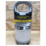 Defiant Lot of 2-  300 Lumens Handy Lanterns in Grey