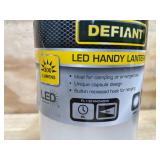 Defiant Lot of 2-  300 Lumens Handy Lanterns in Grey