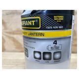 Defiant Lot of 2-  300 Lumens Handy Lanterns in Grey