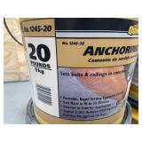 Pallet of 27 Buckets of - Quikrete 20 lb. Anchoring Cement