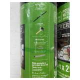 Lot of 2 - Poultry Netting Green Plastic 3ft x 25ft Everbilt