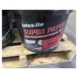 LATEX-ITE Lot of 12- 3.5 Gal. Super Patch