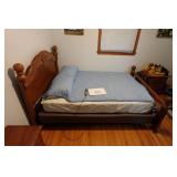 Wood Headboard, Nightstands, Easy Rest Adjustable Bed Frame