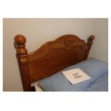 Wood Headboard, Nightstands, Easy Rest Adjustable Bed Frame