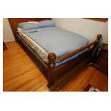 Wood Headboard, Nightstands, Easy Rest Adjustable Bed Frame