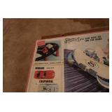 Vintage Sears Professional 1/24 Slot Car Race Track Set for Home