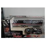 Dale Earnhardt Goodwrench Racing Team Truck and Trailer 1:24 Scale Replica Set