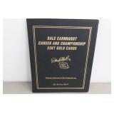 Danbury Mint Dale Earnhardt Career Championship 23KT Gold Card Set