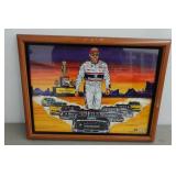 Framed Dale Earnhardt Print - 7x Champ