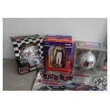Assorted Dale Earnhardt Collectibles - Ornaments, Keychains, License Plates