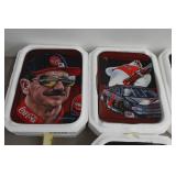 *4* Motorsport Dale Earnhardt & Jr Collectors Plates