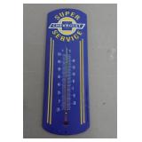 Chevrolet Super Service Metal Thermometer