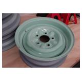 Steel 15" x 6" Wheels - 1957 Chevrolet
